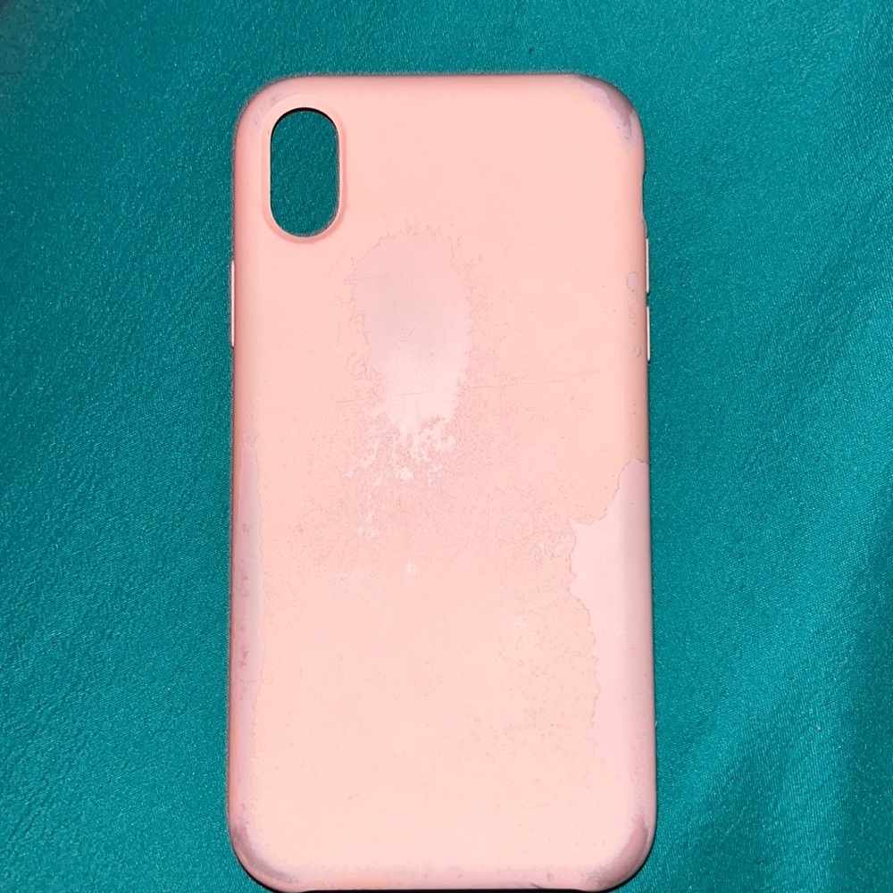 Pink iPhone XR case
